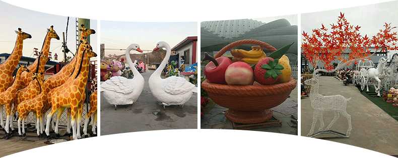 仿真景觀擺件，卡通景觀雕塑