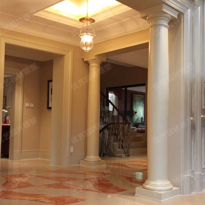 大理石羅馬柱，石材羅馬柱